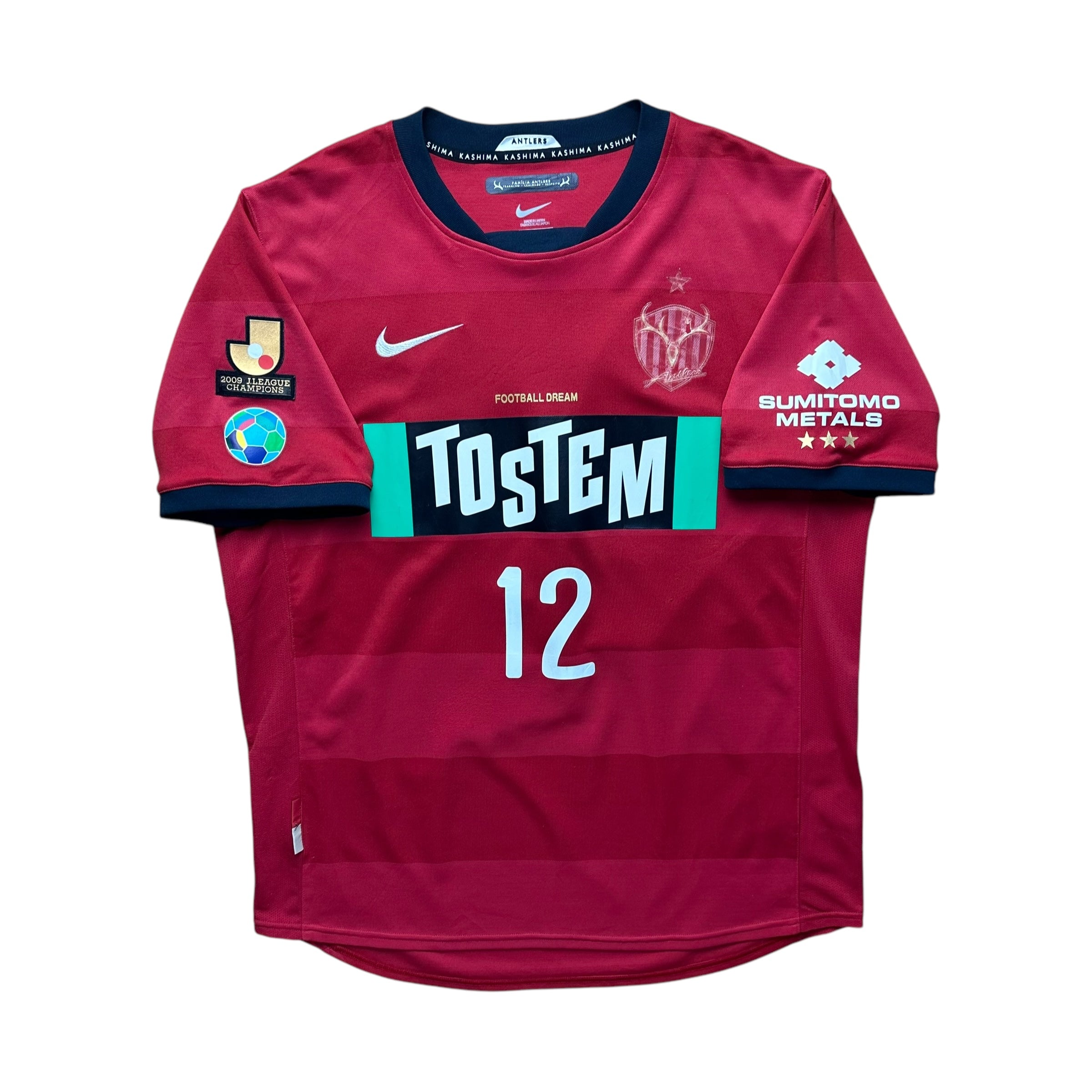 Kashima Antlers 2010 Home Shirt (L) *Signed